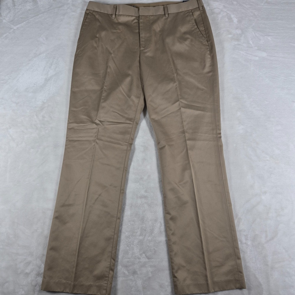 Bonobos Weekday Warrior Dress Pants Men's 35x30 Beige Straight Leg Wednesday NWT